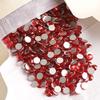2058 Light Siam SS10 1,440-Piece Nail Art Rhinestones, SS3–SS34 Light Crystal Flatback Non-Hot-Fix Rhinestones for Crafts view 4