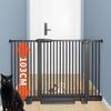 Samnuerly Pet Safety Gate, Extra-Tall 103 cm Dog Stair Gate, 90° Auto-Close, 3.5 cm Railing Gaps, 2 Colors view 3