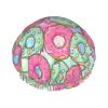 Pink Donut Shower Caps for Women and Girls view 1
