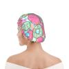 Pink Donut Shower Caps for Women and Girls view 2