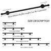 DMCHENGMA 270 cm Black Metal Stair Handrail view 2