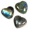 Frienemy Home Labradorite Heart-Shaped Palm Stone, Small Polished Gray Heart Crystal for Stone Therapy, Spirit Guide Stone, Chakra Healing #Frienemy-2715 view 2
