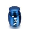 Human Ashes Urn for Family Memorial Pet Dog, Bird or Cat, Mini 30 x 40 mm, Silver view 3