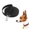 LATRAT Long Training Leash for Dogs, 1.2–30 m, Long Lead for Small to Large Dogs (Black, 7 m x 1.5 cm) view 1