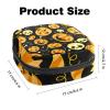 Women's Sanitary Pad Storage Bag with Halloween Pumpkin Skull Pattern view 3