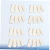 FRCOLOR 64-Piece Triangular Gradient Manicure Sponges, White view 3
