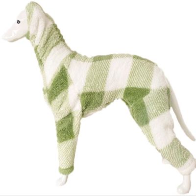 DHGTEP Cozy Fleece Dog Coat with Legs, Full-Body Winter Sweater, Color D, Size S