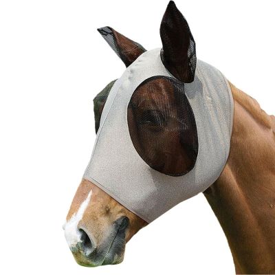 WHATON Professional Horse Fly Mask with Ears, UV Protection, Extra Comfort Soft Mesh