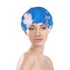 Sky Reusable Waterproof Washable Adjustable Shower Cap for Women, All Hair Lengths view 3