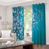 TFLABS Blackout Curtains, 2 Panels, 43.3 x 84.6 in, Pink Flowering Trees view 1