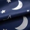 XIANGPEIFBH Shimmering Stars and Moon Blackout Curtains for Kids' Room, Custom Size 133 W x 241 H cm, Set of 2 view 2