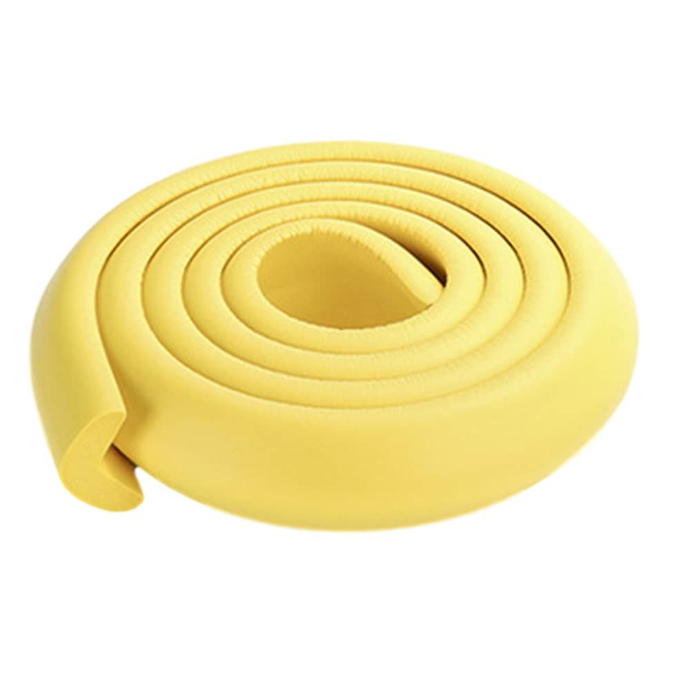 1-Piece 78.74-Inch L-Shaped Foam Edge Protector with Strong Adhesive
