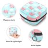 Pink Pig Zippered Period Product Storage Bag view 3