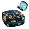 Portable Sanitary Product Storage Pouch with Zipper view 1