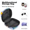 Portable Blue Menstrual Product Storage Bag with Zipper view 4
