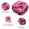 Pink Camouflage Menstrual Product Storage Bag with Zipper view 3