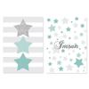 Sarah Duke 2-Piece Nursery Poster Set, Blue Stars, Unframed, A4 (21 × 30 cm) view 4