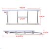 HAPPLiGNLY Bed Rail Guard for Older Adults, Fold-Down Bed Rail Assist Handle, Metal Bumper Bar, 3 Sizes (95 x 40 cm) view 3