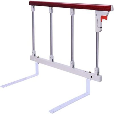 HAPPLiGNLY Folding Bed Rail, Stainless Steel Bed Handrail, 96 x 40 cm