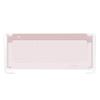 HAPPLiGNLY Bed Rail for Baby Beds, 1 Pack Extra-Tall Toddler Bed Rail, Foldable, Washable, for Twin and Queen Beds, Pink, 200 x 83 cm view 1