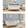 HAPPLiGNLY Bed Rail for Baby Beds, 1 Pack Extra-Tall Toddler Bed Rail, Foldable, Washable, for Twin and Queen Beds, Pink, 200 x 83 cm view 2