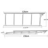 HAPPLiGNLY Foldable Safety Bed Rail for Elderly, 120 cm view 3