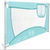 HAPPLiGNLY Bed Rail with Vertical Lift, Adjustable Height, for Full/Queen-Size Beds, Blue, 180 cm view 1