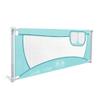 HAPPLiGNLY Bed Rail with Vertical Lift, Adjustable Height, for Full/Queen-Size Beds, Blue, 180 cm view 2