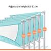 HAPPLiGNLY Bed Rail with Vertical Lift, Adjustable Height, for Full/Queen-Size Beds, Blue, 180 cm view 4