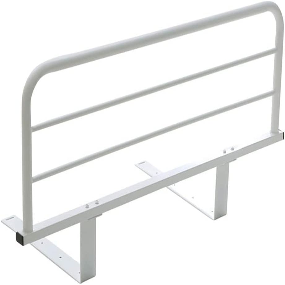 HAPPLiGNLY Bed Rail for Older Beds, Assist Handle, Fall Prevention, White, 120 cm + 15 cm