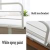 HAPPLiGNLY Bed Rail for Older Beds, Assist Handle, Fall Prevention, White, 120 cm + 15 cm view 3
