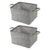 POPETPOP 2-Piece Pet Storage Basket view 1