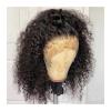 Curly Lace Front Human Hair Wig, 13x4, Brazilian Deep Wave Short Bob, 180% Density view 1