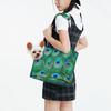 Peacock Feather Soft-Sided Travel Pet Carrier Tote view 4