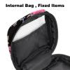 Rose Letter Design Period Pad Storage Bag for Women and Girls view 4