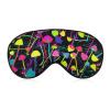 Silk Eye Mask, Psychedelic Mushrooms Magic World Trippy Art view 1