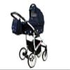 BabyLux Largo 2-in-1 Baby Stroller with Carrycot, Adjustable and Foldable, Olive Black view 2