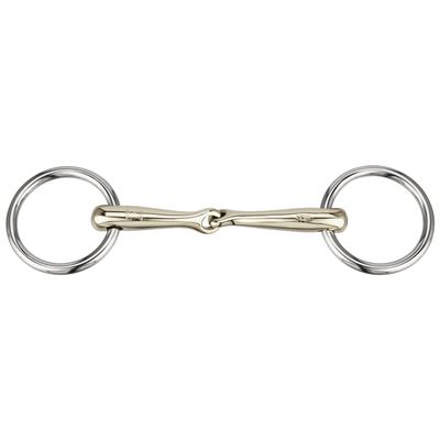 Sprenger Dynamic Pony/Icelandic Snaffle Bit, 12 mm Single-Jointed, Sensogan, 95 mm Width