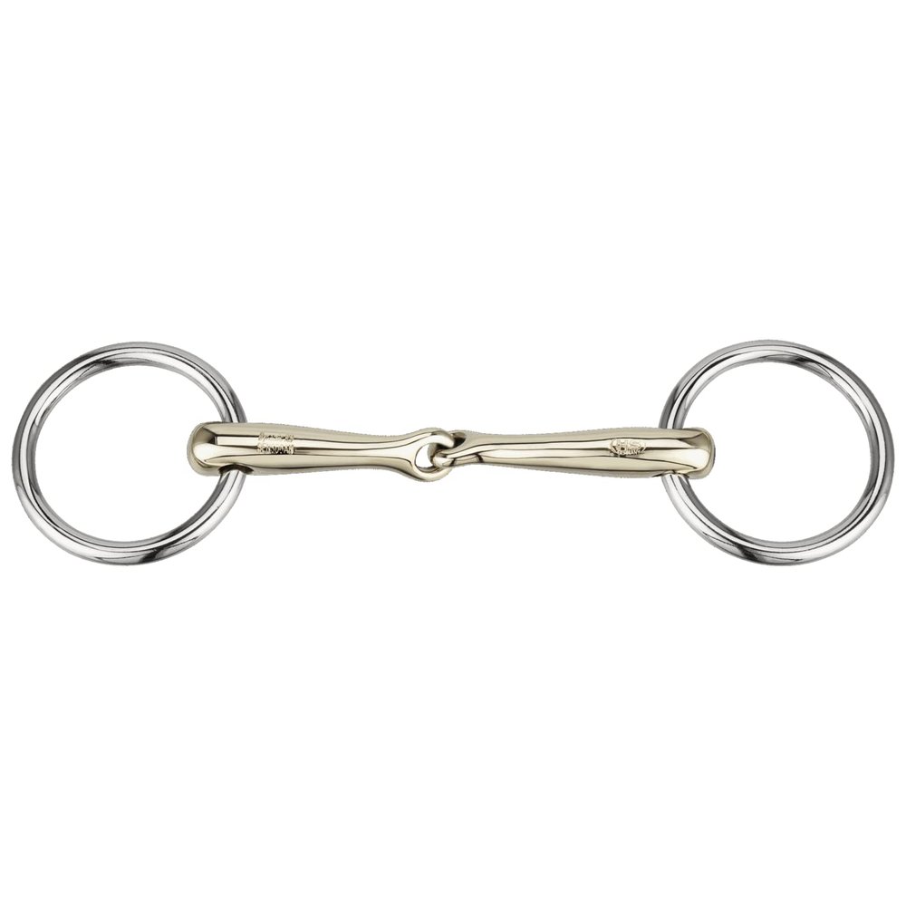 Sprenger Dynamic Pony/Icelandic Snaffle Bit, 12 mm Single-Jointed, Sensogan, 95 mm Width