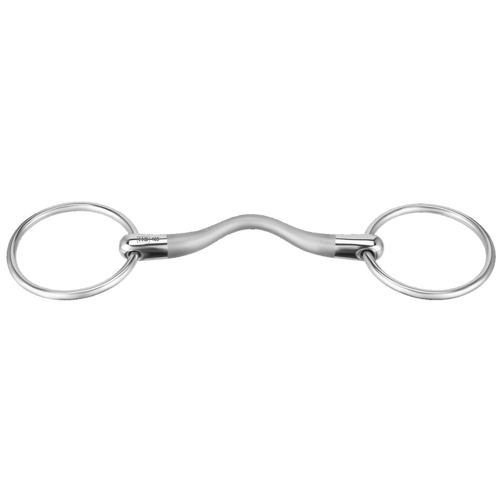 Sprenger SATINOX Pony CM Straight-Bar Bit 14 mm, Stainless Steel, 115 mm Width