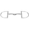 Sprenger SATINOX 14 mm D-Ring Double-Jointed Snaffle - Stainless Steel, 135 mm view 1
