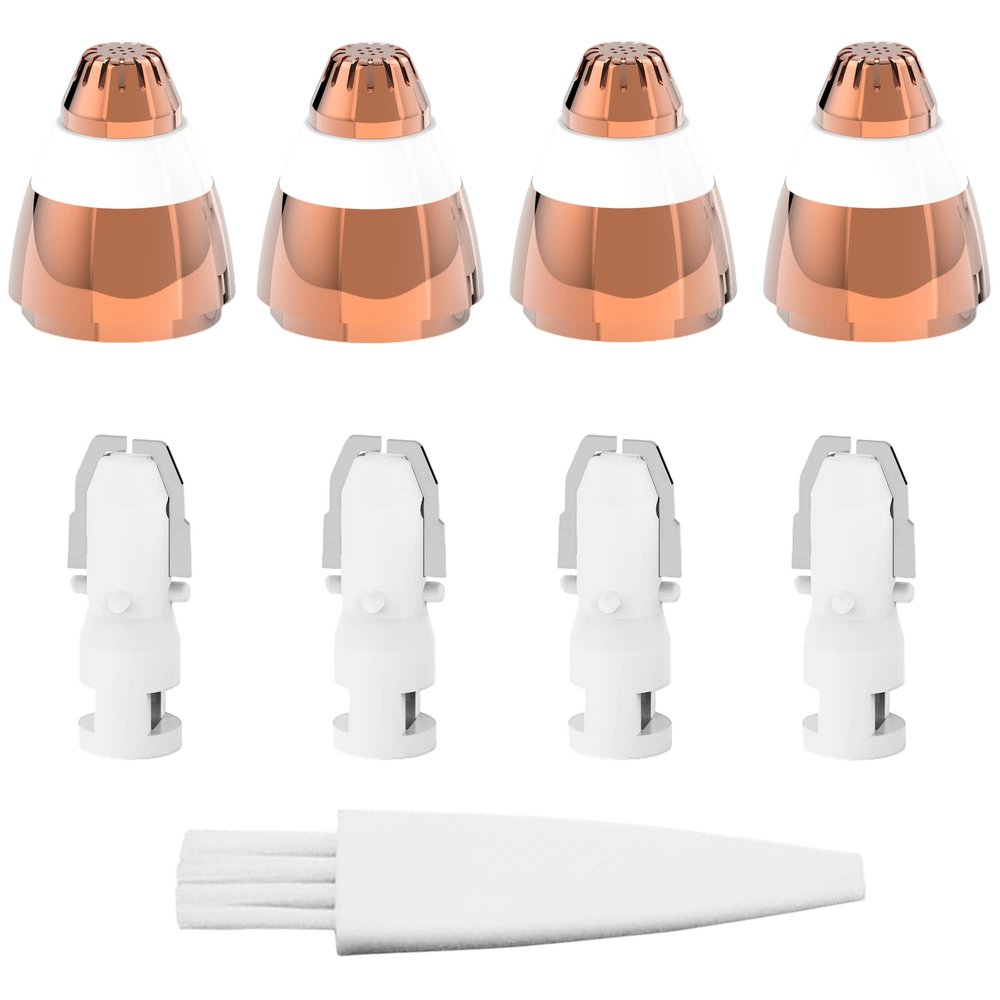 Eyebrow Hair Remover Replacement Heads, 4-Pack