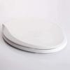 Samnuerly Universal O-Shaped Toilet Seat with Soft-Close Hinge, Antibacterial, 47.3 x 36 cm view 3