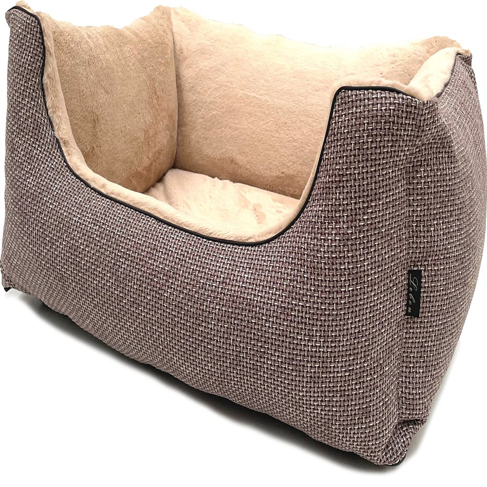 Lebon Louis Plus Orthopedic Dog Bed, 3 Sizes, 3 Colors, Brown (M)