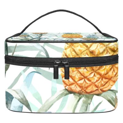 Pineapple Makeup Bag, Travel Cosmetic Organizer