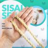 DQ-PP Sisal Rope, 25 m, 10 mm Thick, Natural Rope for Cat Trees view 3