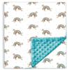 Baby Blanket, Toddler Bed Blanket, Soft OEKO-TEX Cotton, 100 x 135 cm, Nubby Blanket, Boy or Girl Gift view 1