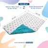 Baby Blanket, Toddler Bed Blanket, Soft OEKO-TEX Cotton, 100 x 135 cm, Nubby Blanket, Boy or Girl Gift view 3