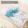 Baby Blanket, Toddler Bed Blanket, Soft OEKO-TEX Cotton, 100 x 135 cm, Nubby Blanket, Boy or Girl Gift view 4