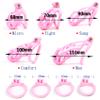 ScreaAss Solid Resin 3D Male Chastity Cage, Pink Micro view 4
